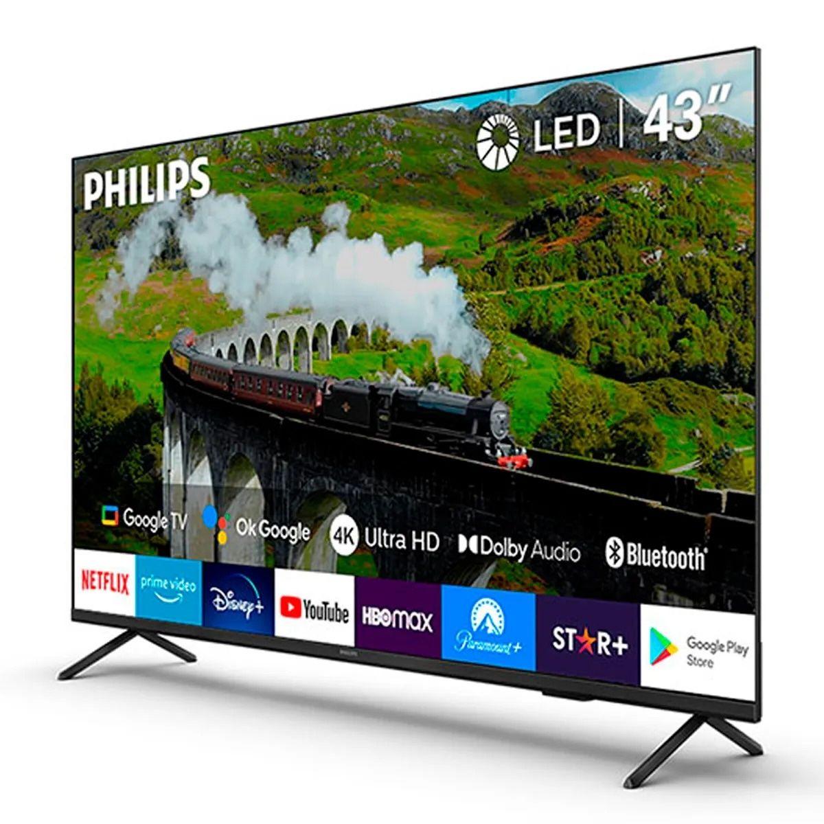 Smart Tv Philips Led Uhd 4k 43" 43pud7408-43-2