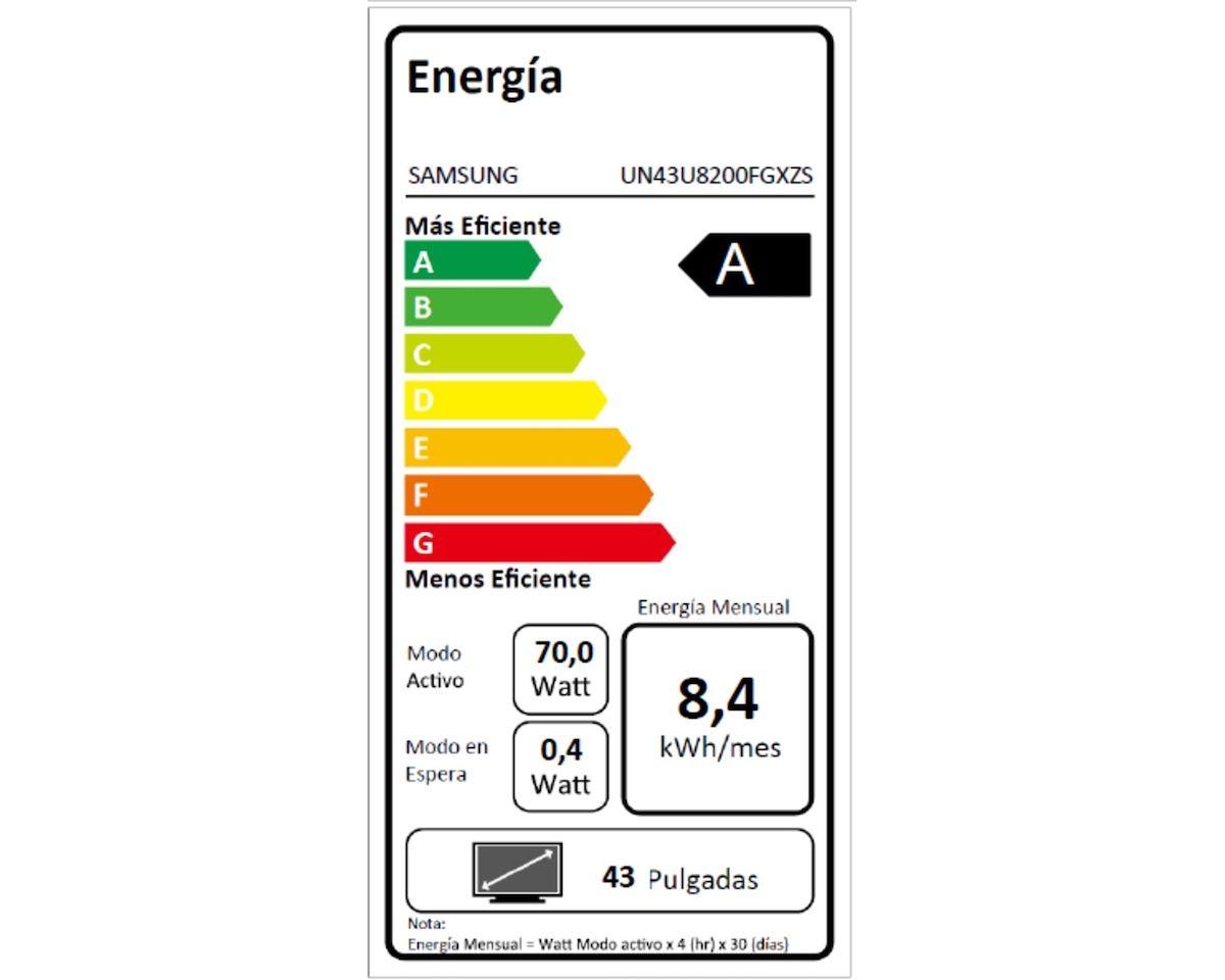 Smart TV Samsung 43” Crystal UHD 4K U8200-5