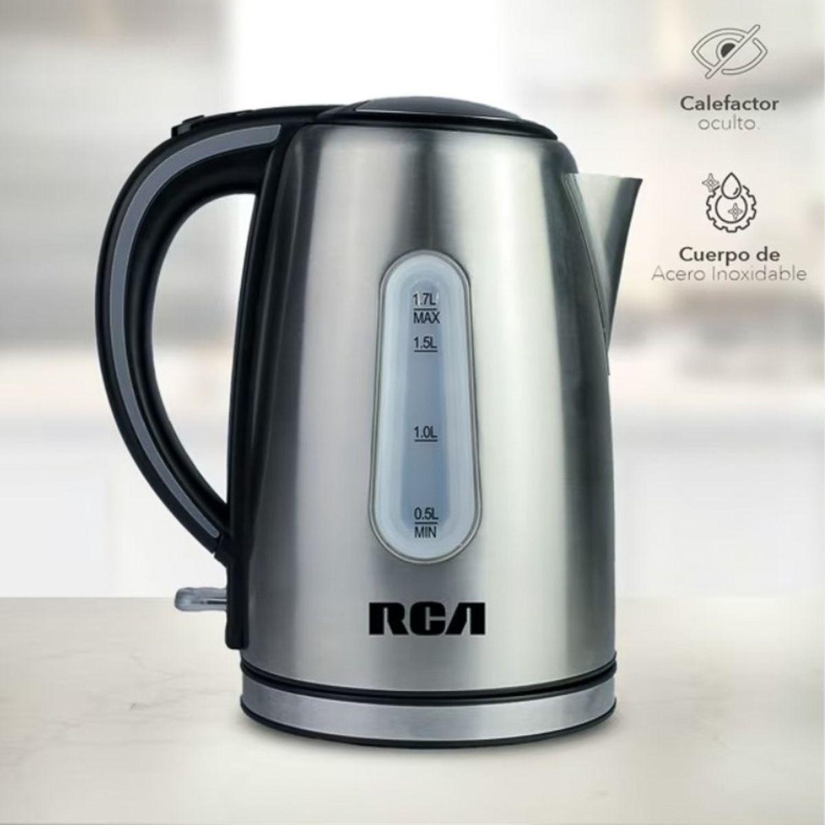 Hervidor Electrico Inox RCA RH-300K 1,7 L-2