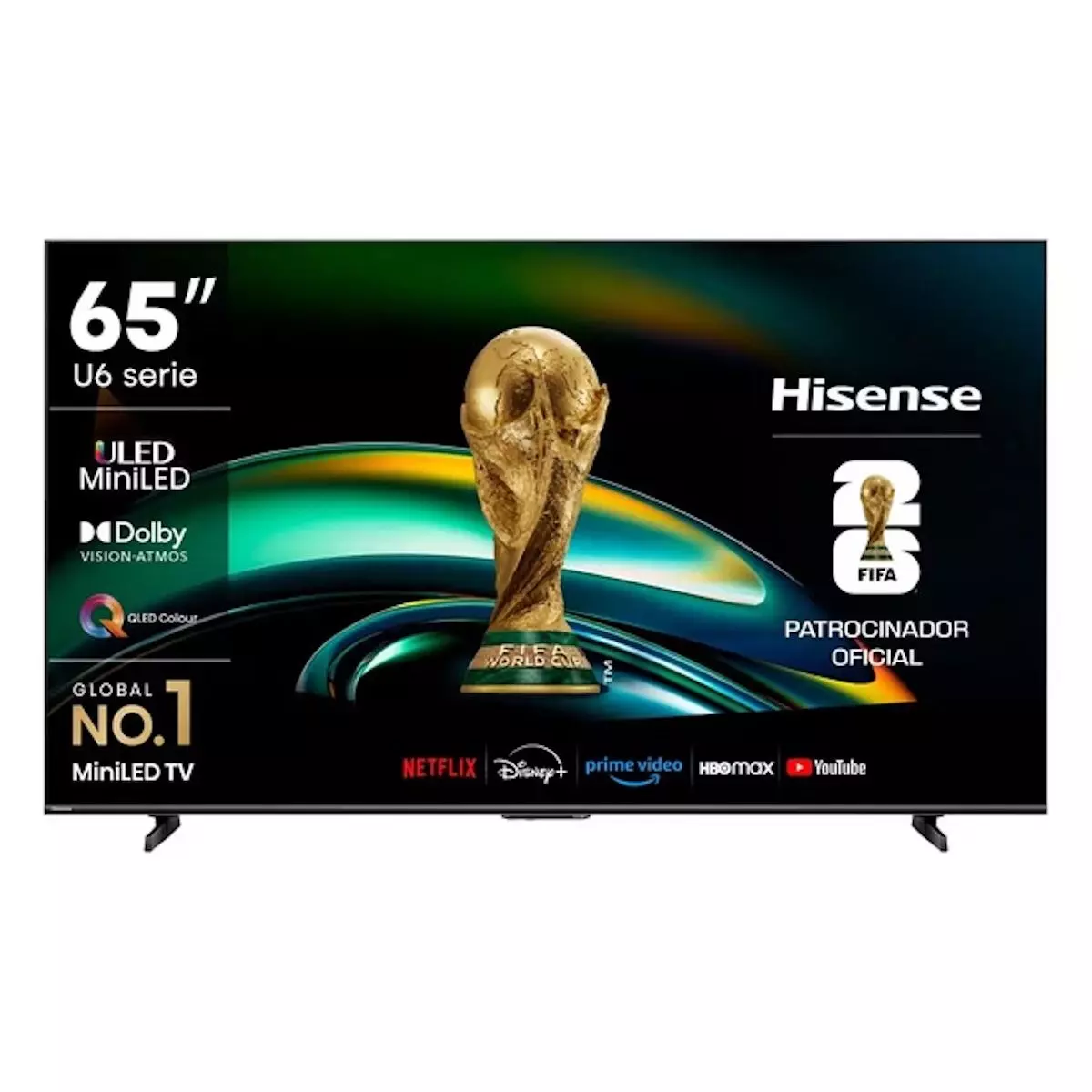 Smart TV Hisense 65U6QV Mini LED 65" 4K UHD VIDAA-0