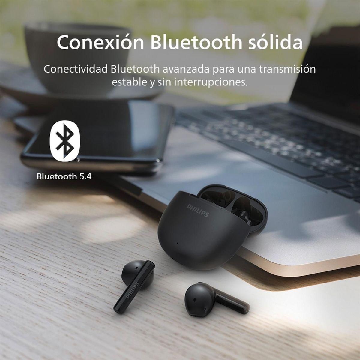 Audífonos Philips TAT1139 True Wireless Bluetooth 5.4 Negro-4