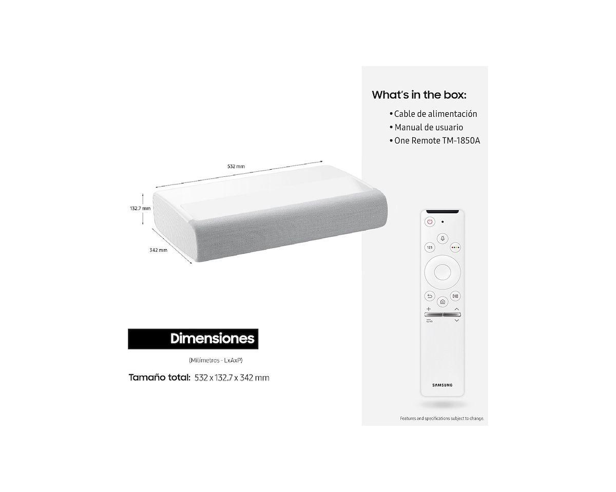 Proyector Samsung Smart 4k The Premiere Lsp7t Láser C Alexa-7
