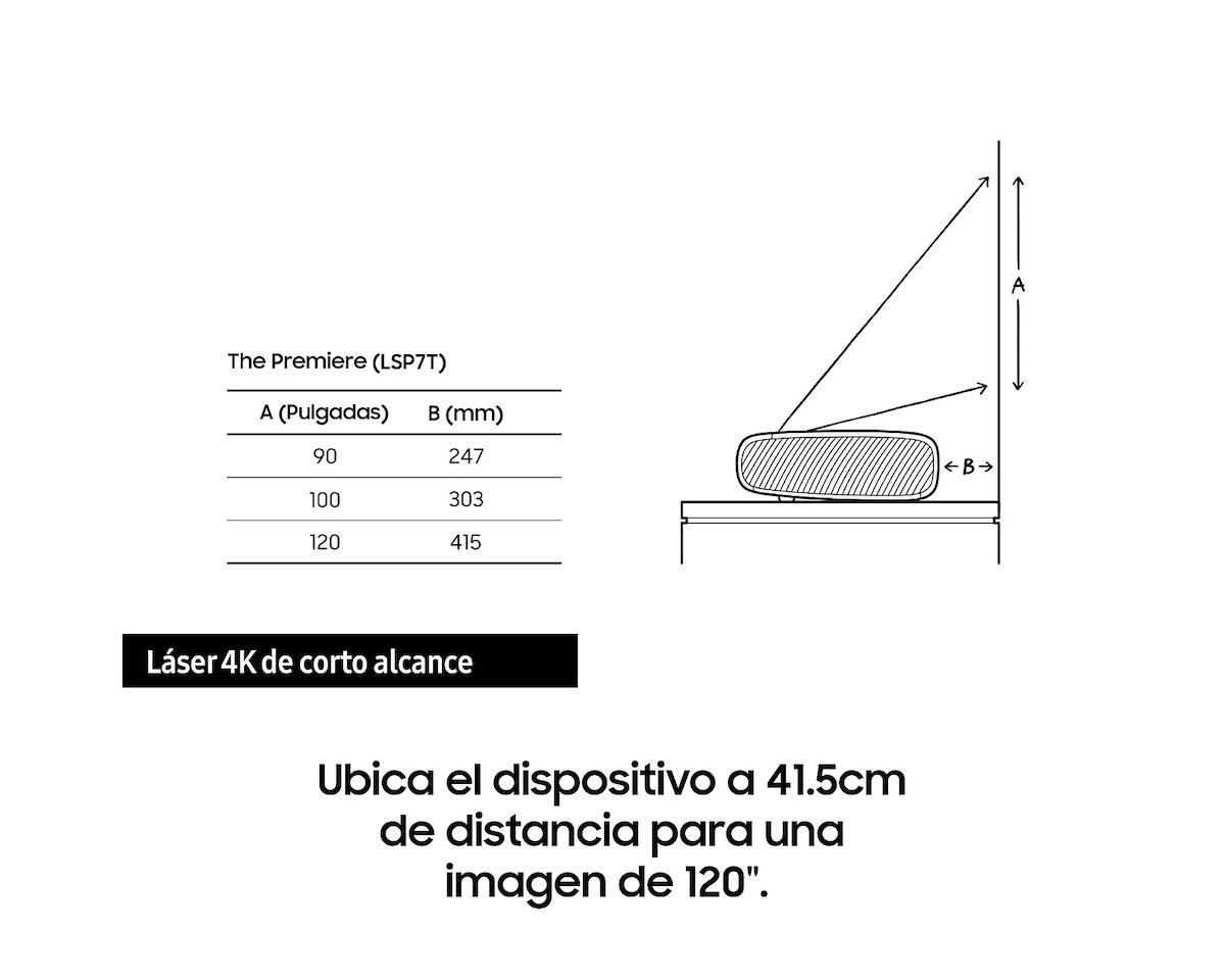 Proyector Samsung Smart 4k The Premiere Lsp7t Láser C Alexa-8