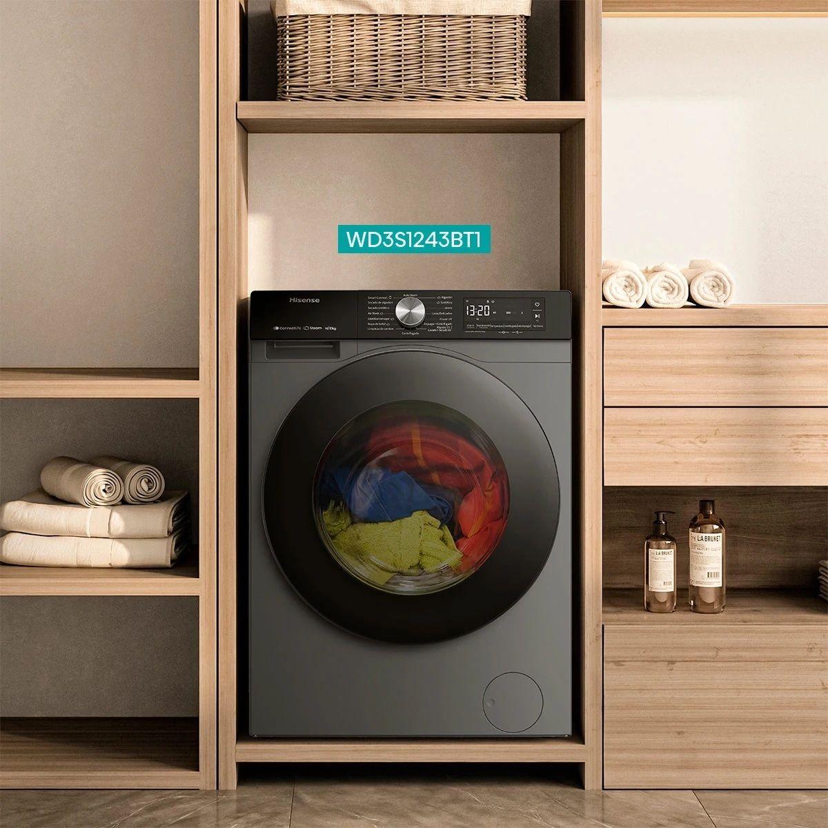 Lavadora Secadora Hisense WD3S1243BT1 12/8 Kg-6