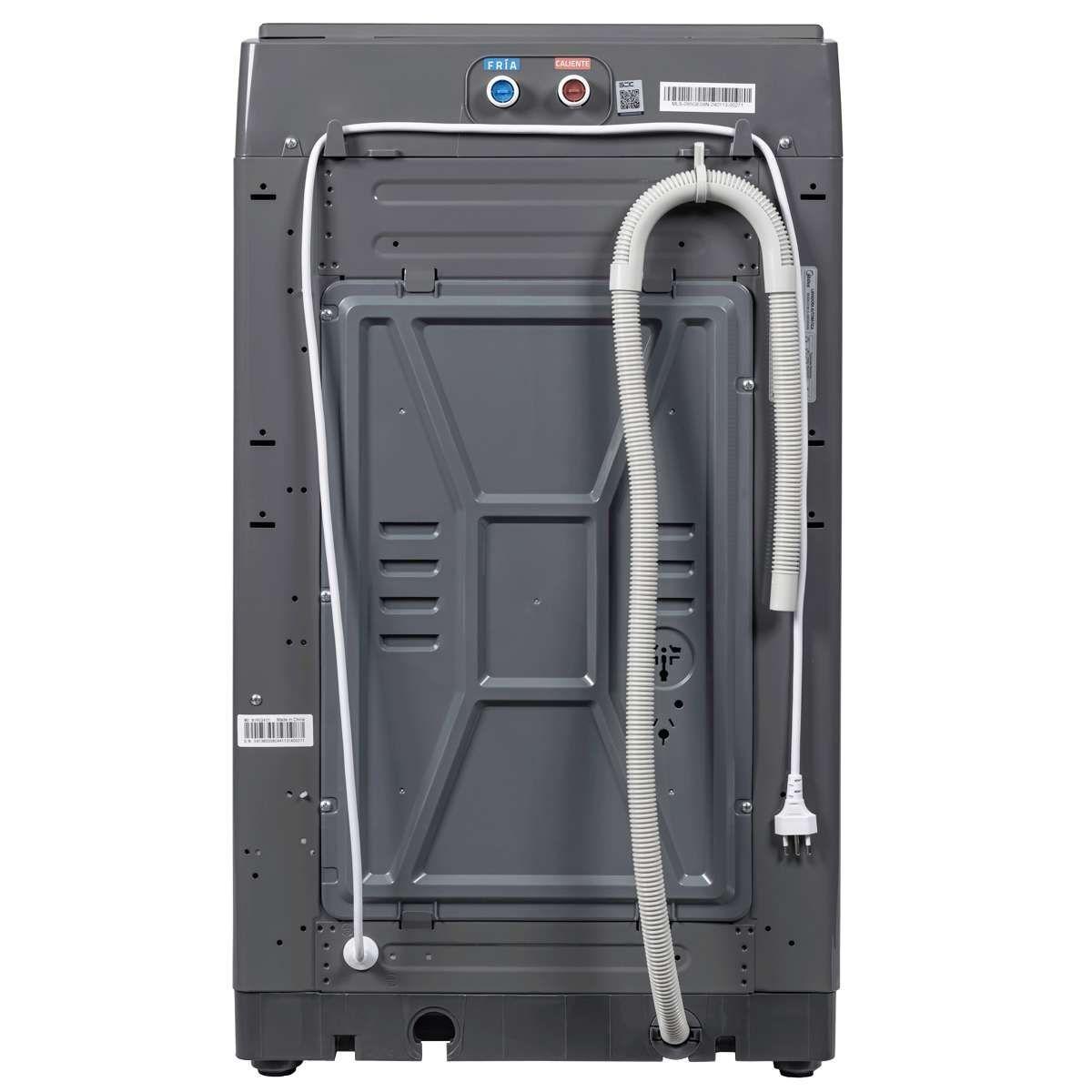 Midea Lavadora carga Superior 9.5 Gris-3