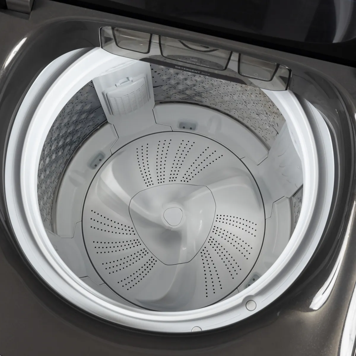 Lavadora Automática Midea 18 kg Carga Superior Titanium-7