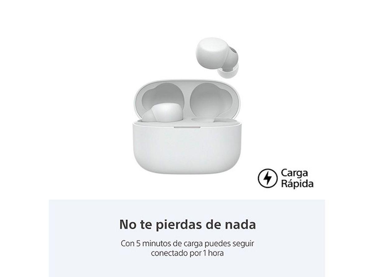 Audífonos Sony LinkBuds S WF-LS900N Blanco Noise Cancelling-4
