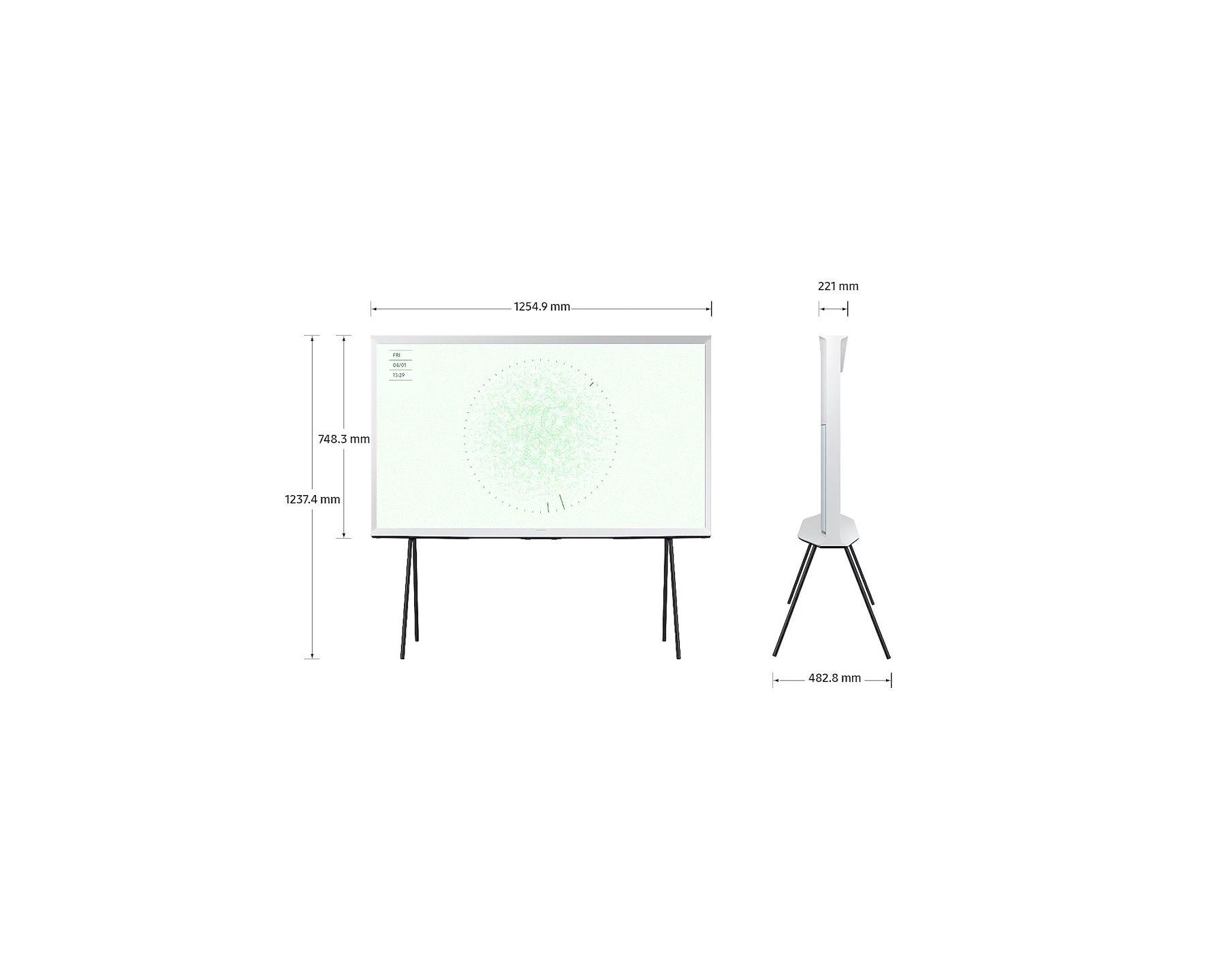 Televisor Qled 55" Samsung QN55LS01DAGXZS / Full HD-2