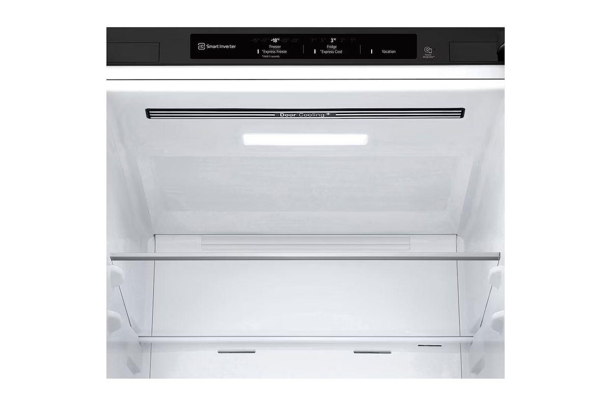 Refrigerador Bottom Freezer LG 344 L Negro Inverter No Frost-7