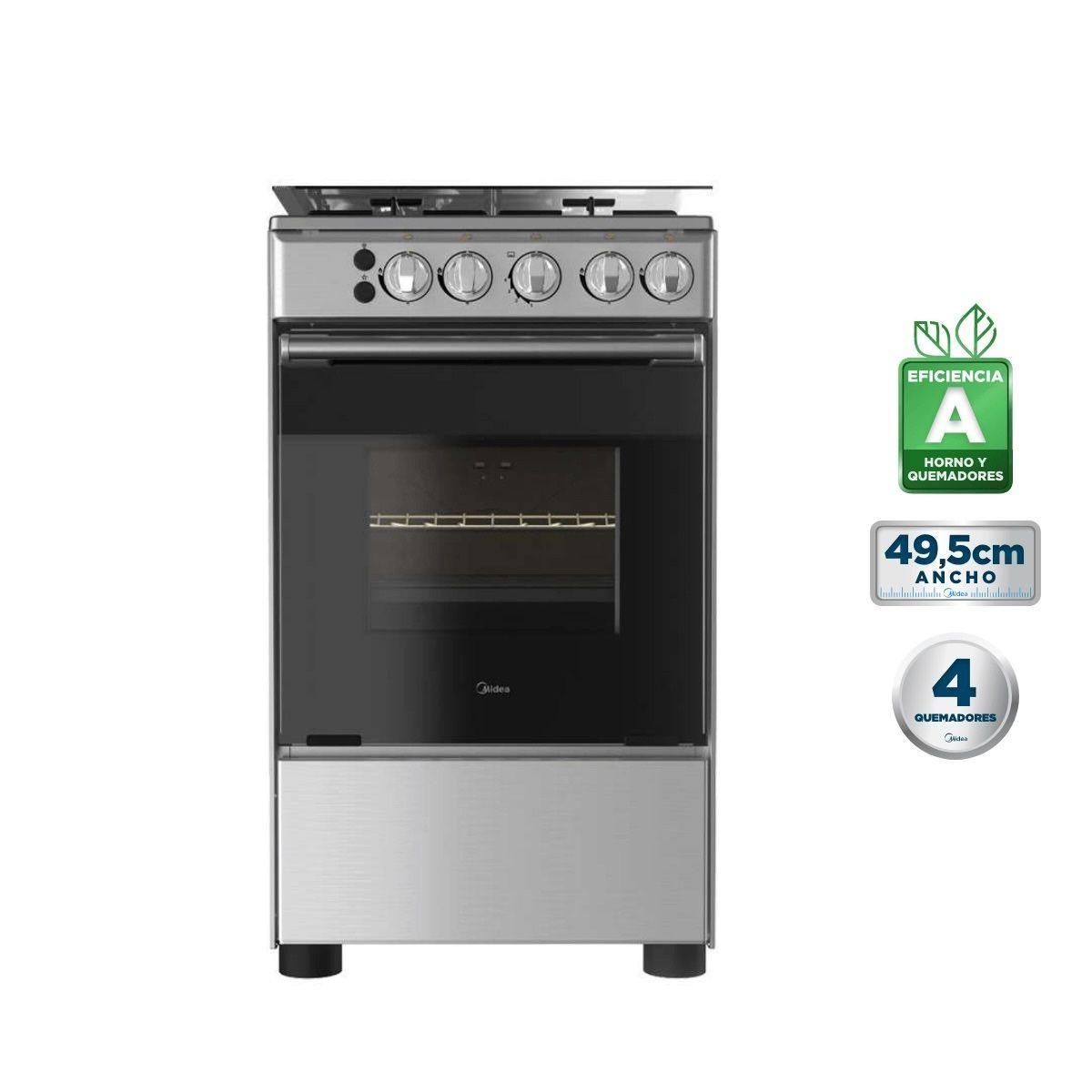 Cocina a Gas 4 quemadores MCG-4QSG20NS-1