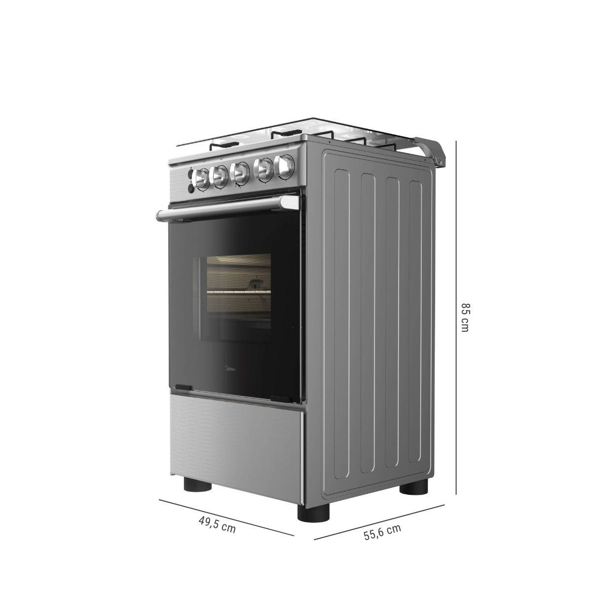 Cocina a Gas 4 quemadores MCG-4QSG20NS-2