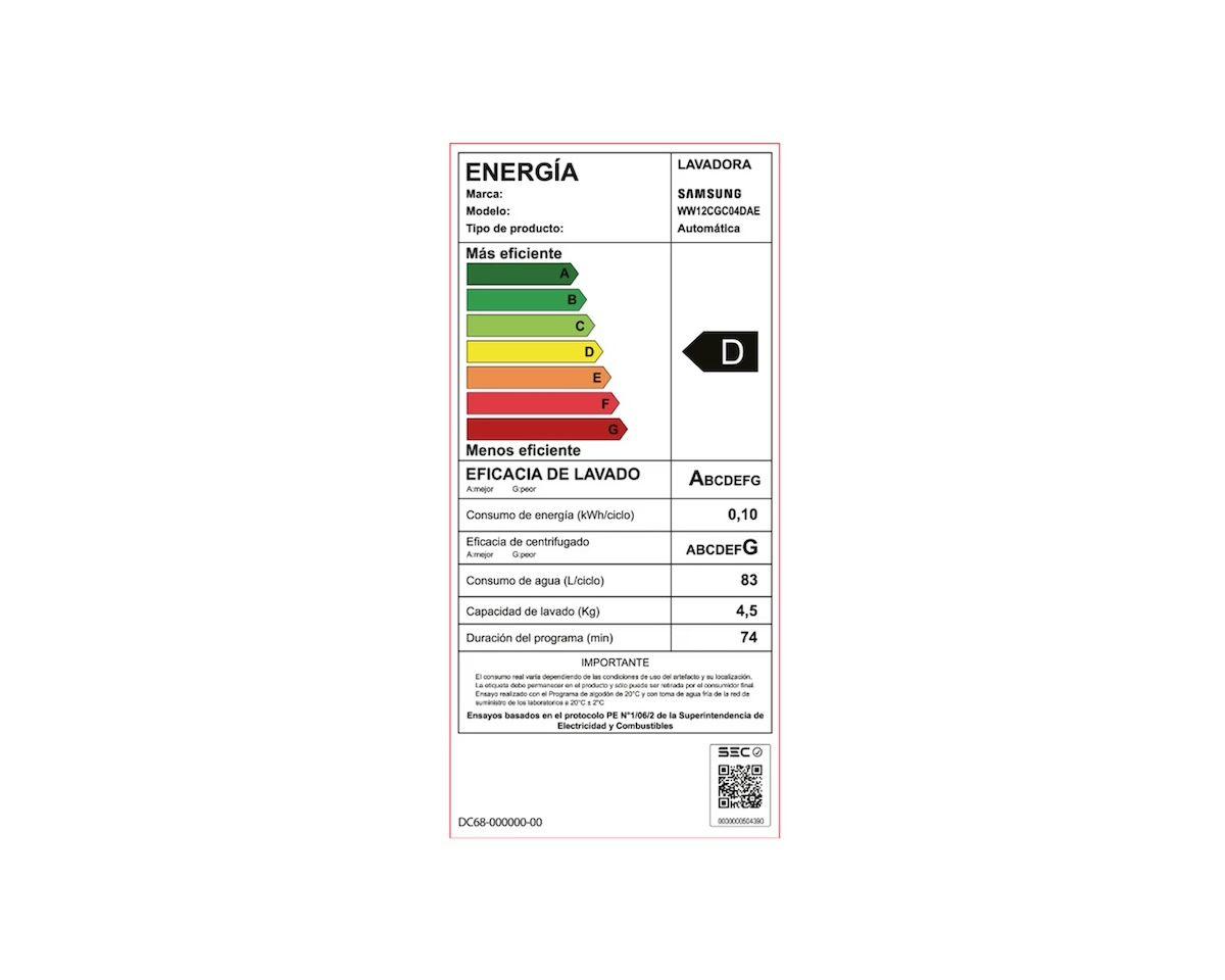 Lavadora Samsung 12.5Kg con modo AI energy-6