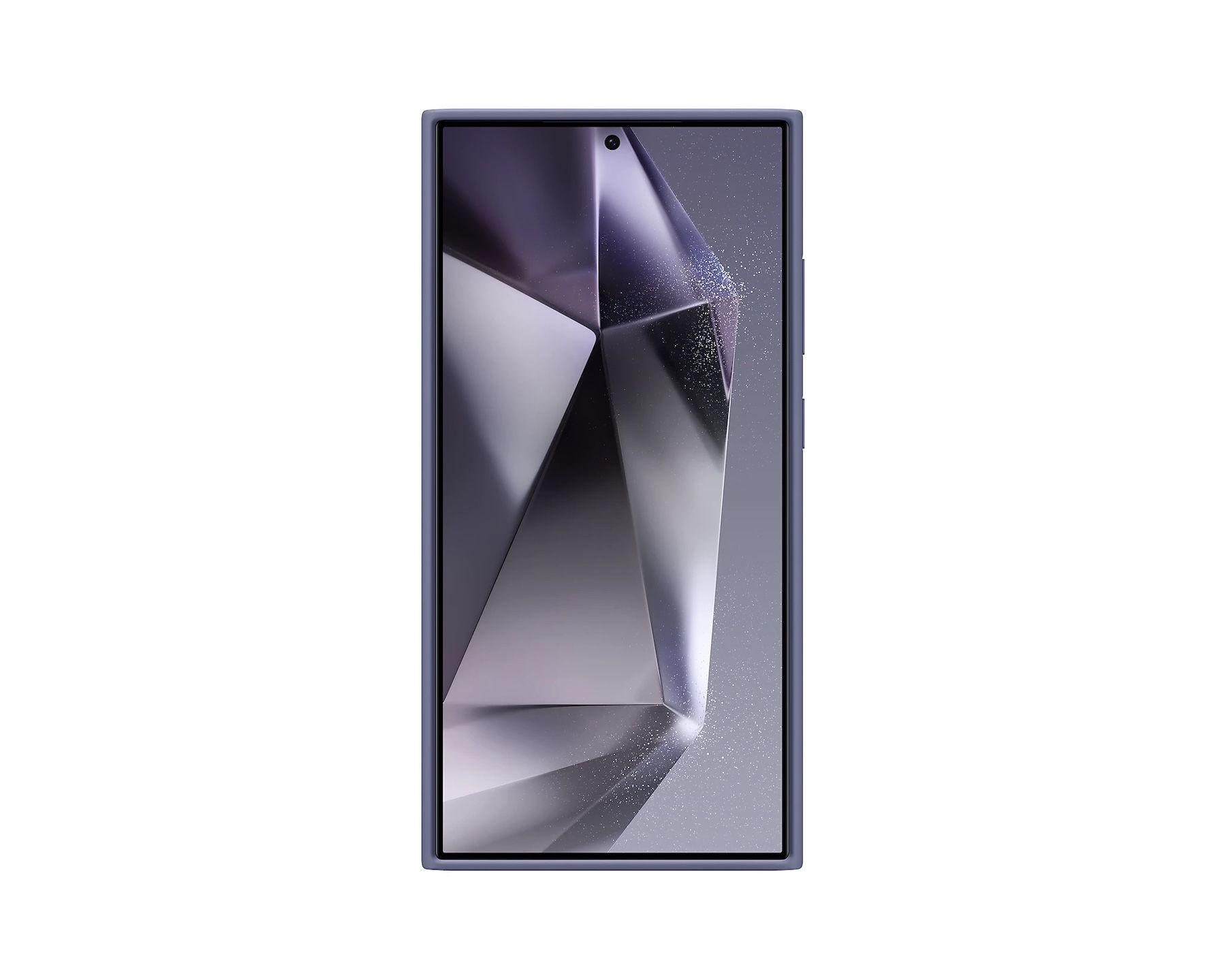 Funda de Silicona para Galaxy S24 Ultra Violeta-1