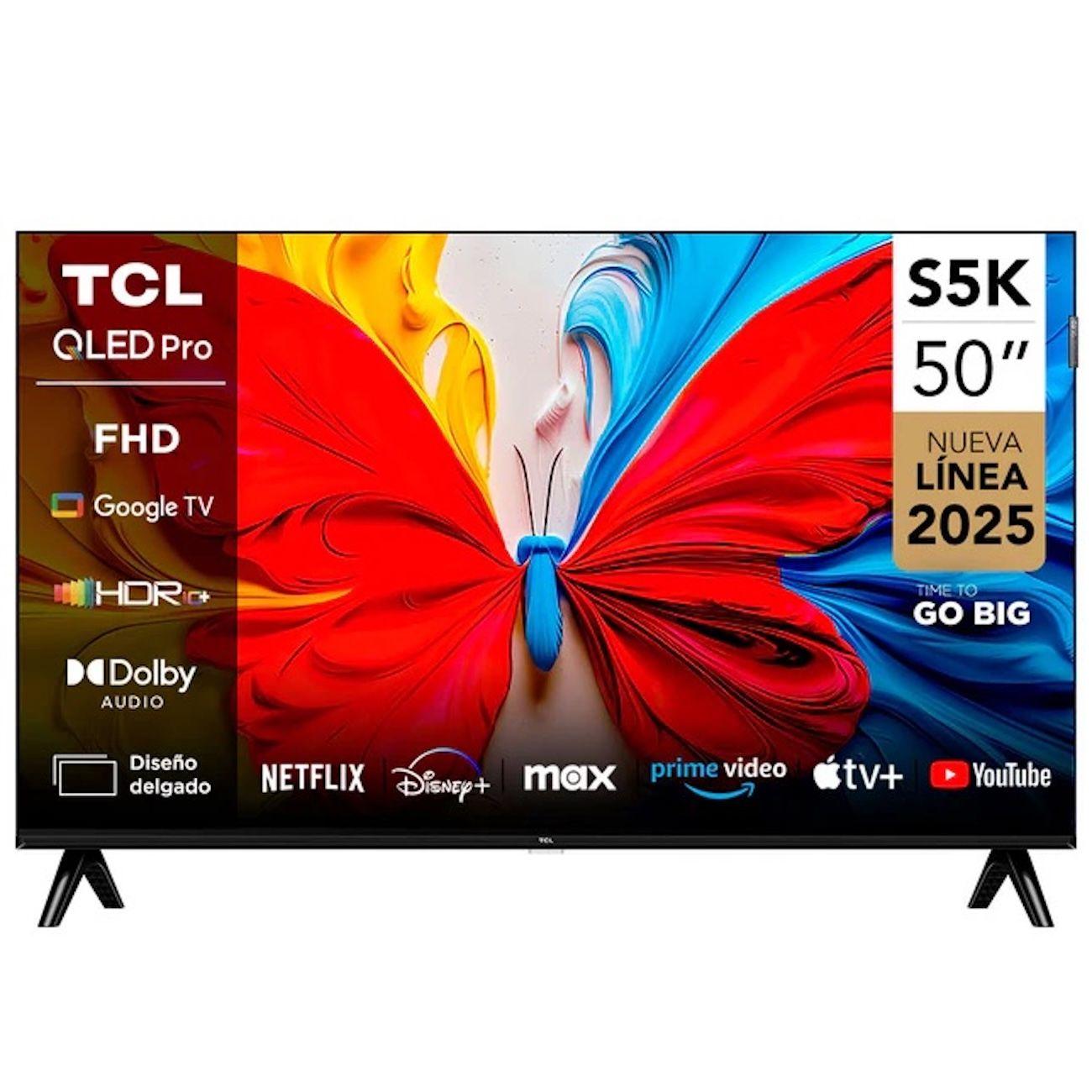 Smart TV TCL 50S5K 50” 4K UHD Google TV HDR10-0