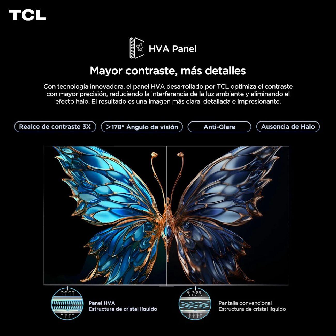 Smart TV TCL 50S5K 50” 4K UHD Google TV HDR10-2