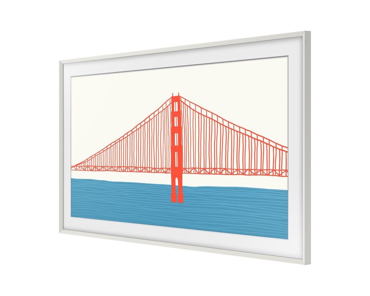 Samsung VG-SCFA65WTCRU Marco The Frame 65" Blanco Biselado-3