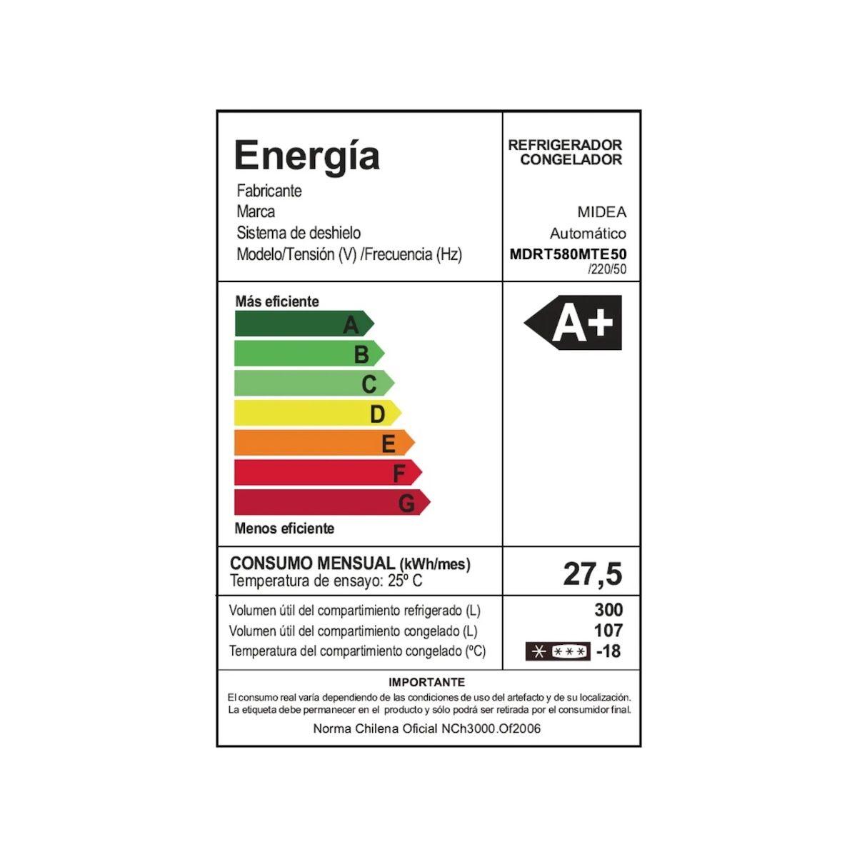Refrigerador TMF No Frost 407 lts-3