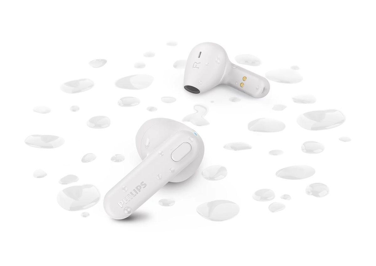 Audífonos Philips TAT1138WT True Wireless Bluetooth Blanco-4