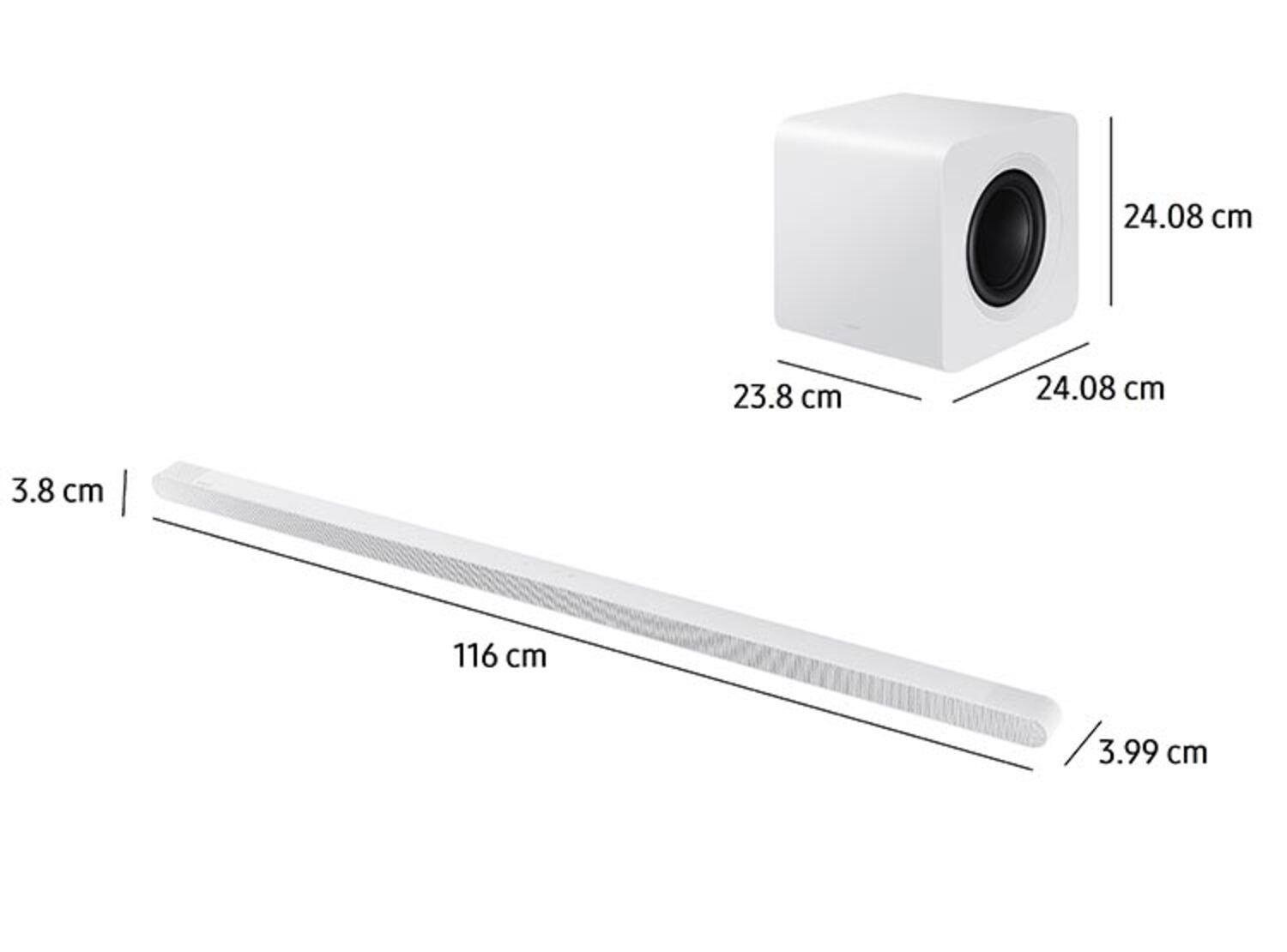 Soundbar Samsung Ultra Slim HW-S801D 3.1.2 ch Sub Woofer-2