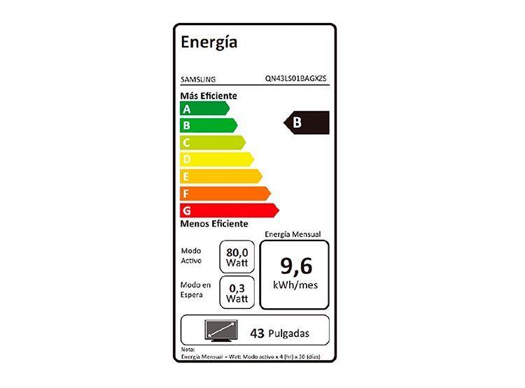 Smart tv Samsung QLED UHD 4K 43"  The Serif-4