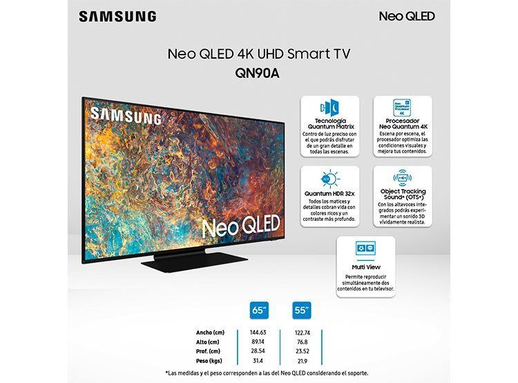 Smart TV Samsung Neo QLED 50" QN90D Series-5