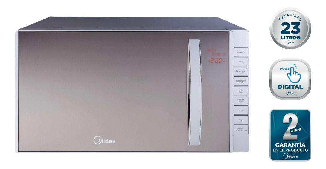 Microondas Midea MMP-23GABV Gris 23 Litros-1