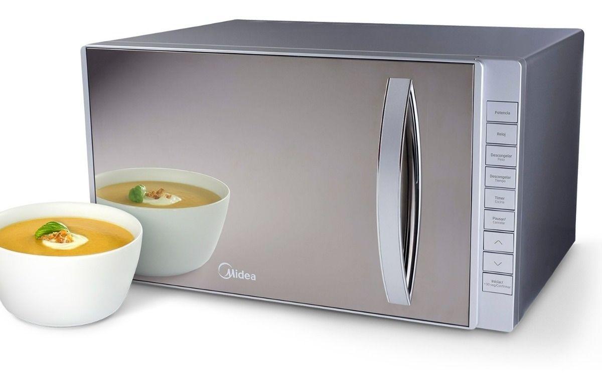 Microondas Midea MMP-23GABV Gris 23 Litros-3