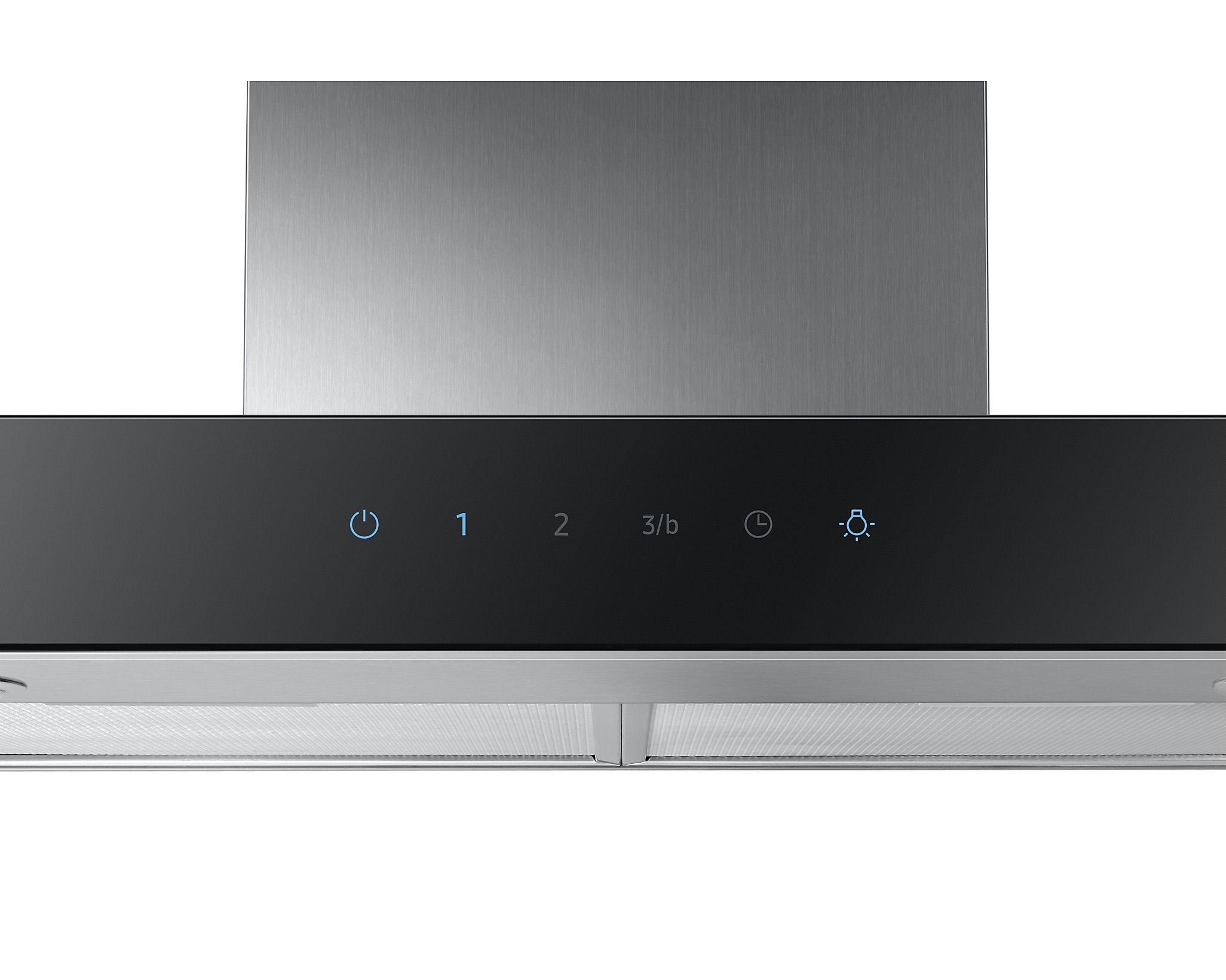 Campana Samsung Filtro lavable aluminio, Panel táctil 60cm-3