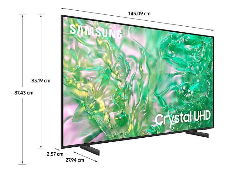 Smart TV Samsung 65'' Crystal UHD 4K DU8000-2