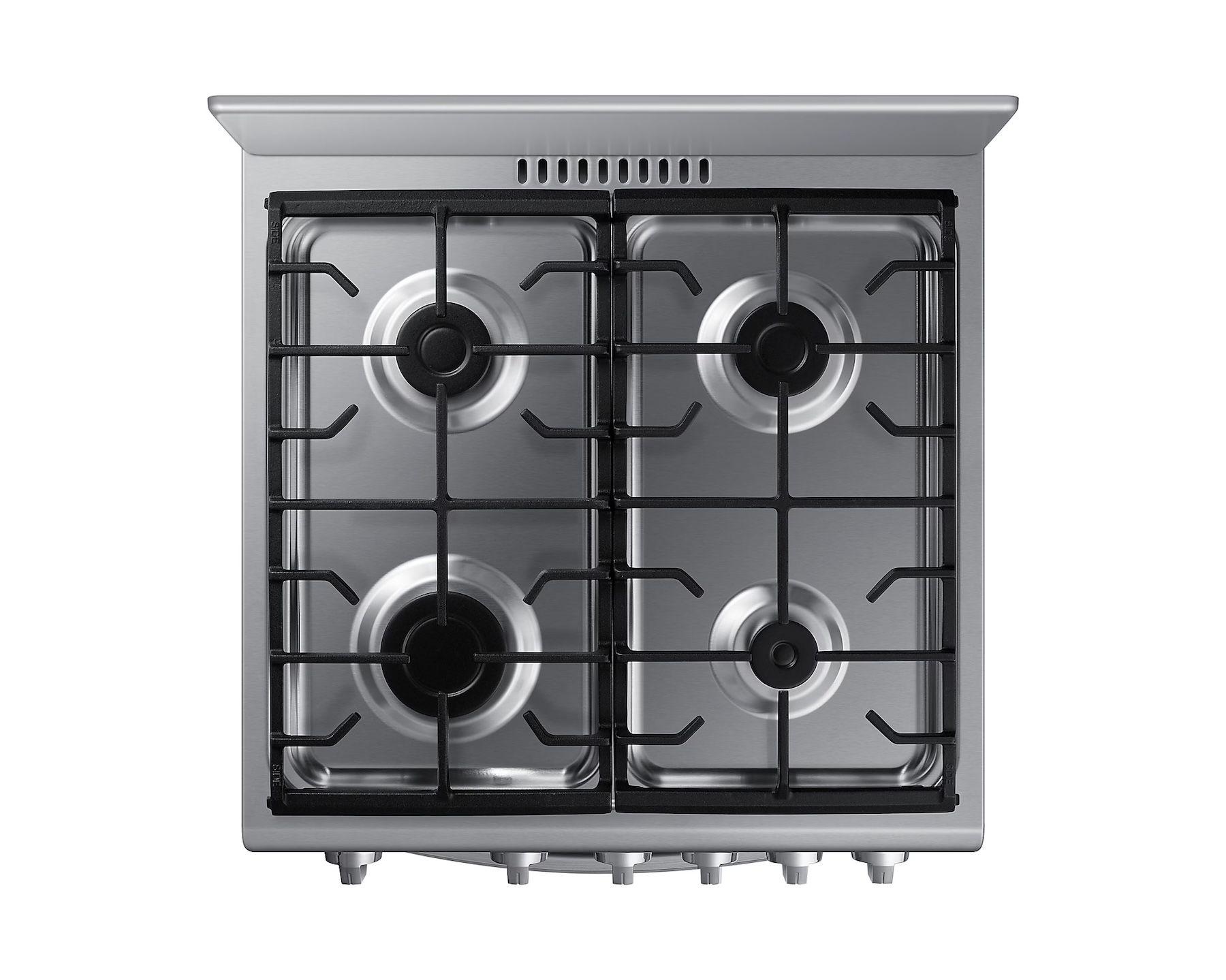 Cocina Gas Samsung 4 Platos Quemador Rápido-5