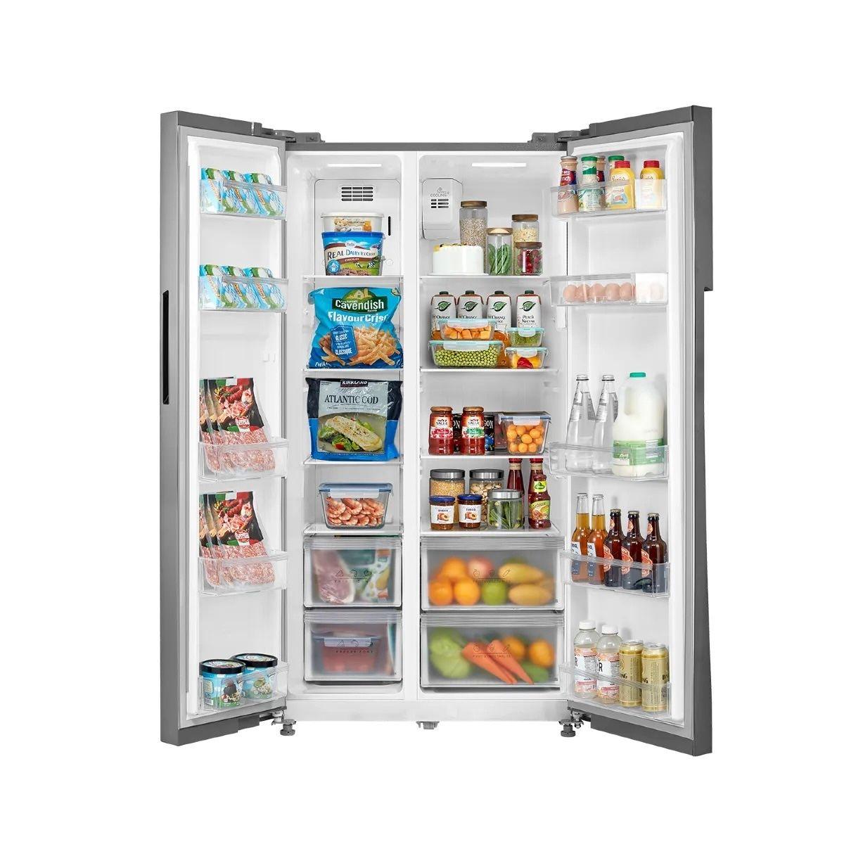 Refrigerador Side by Side No Frost Light Silver 527 Litros-3