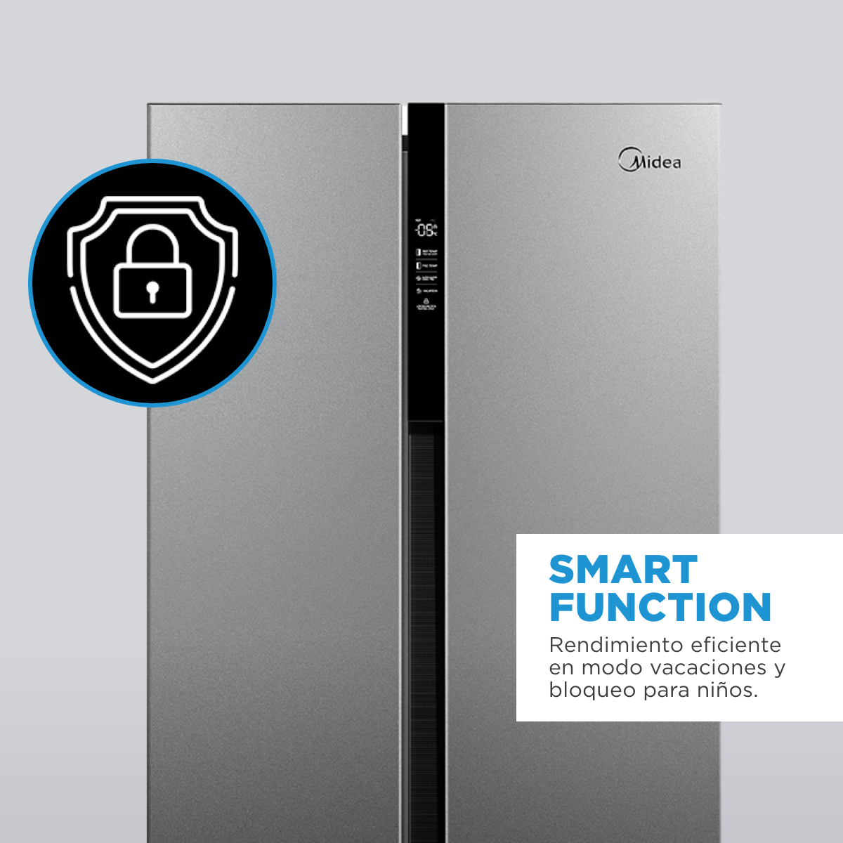 Refrigerador Side by Side No Frost Light Silver 527 Litros-3