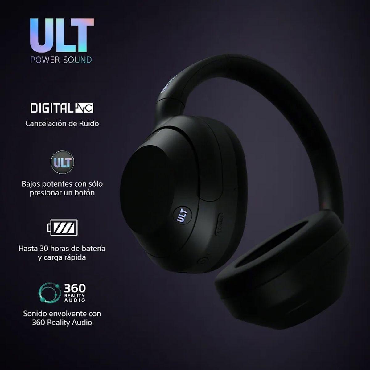 Audífonos Sony ULT WEAR WH-ULT900N Negro Noise Cancelling-2