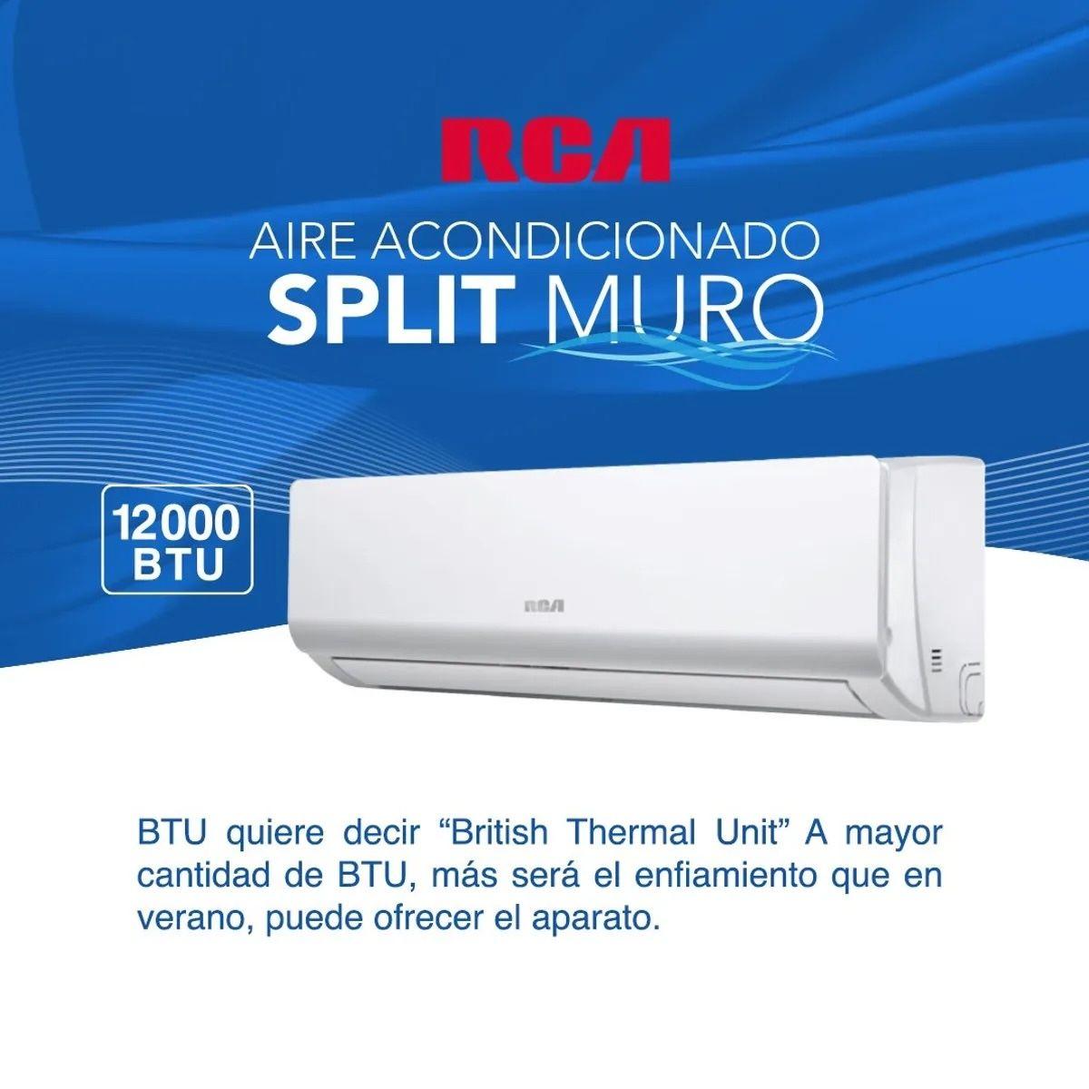 Aire Acondicionado Split RCA RCA-12SP 12.000 BTU Frío Calor-4