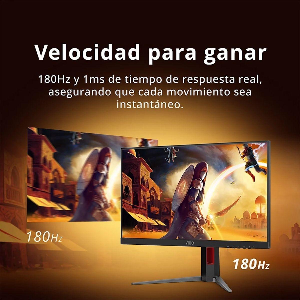 Monitor Gamer AOC 24G4 24" Full HD IPS 180Hz-1