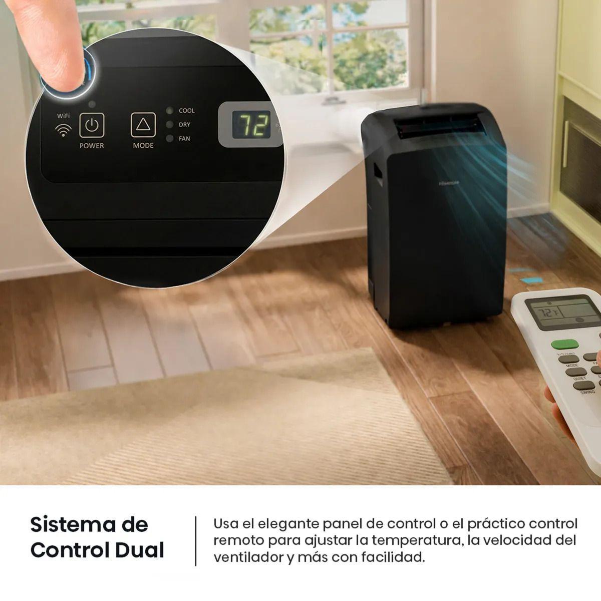 Aire Acondicionado Portátil Hisense AP12HW4RNPS00 12.000 BTU-4