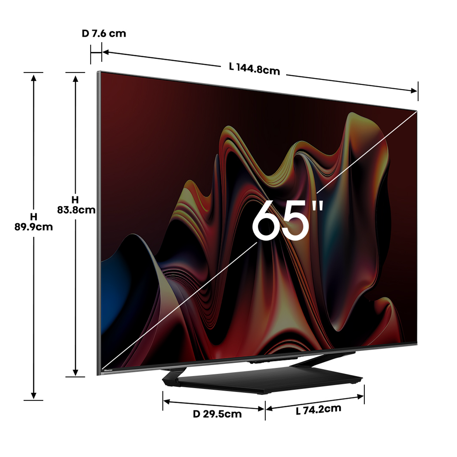 Televisor Hisense 65U7N 65" Mini-LED ULED 4K Google TV-1