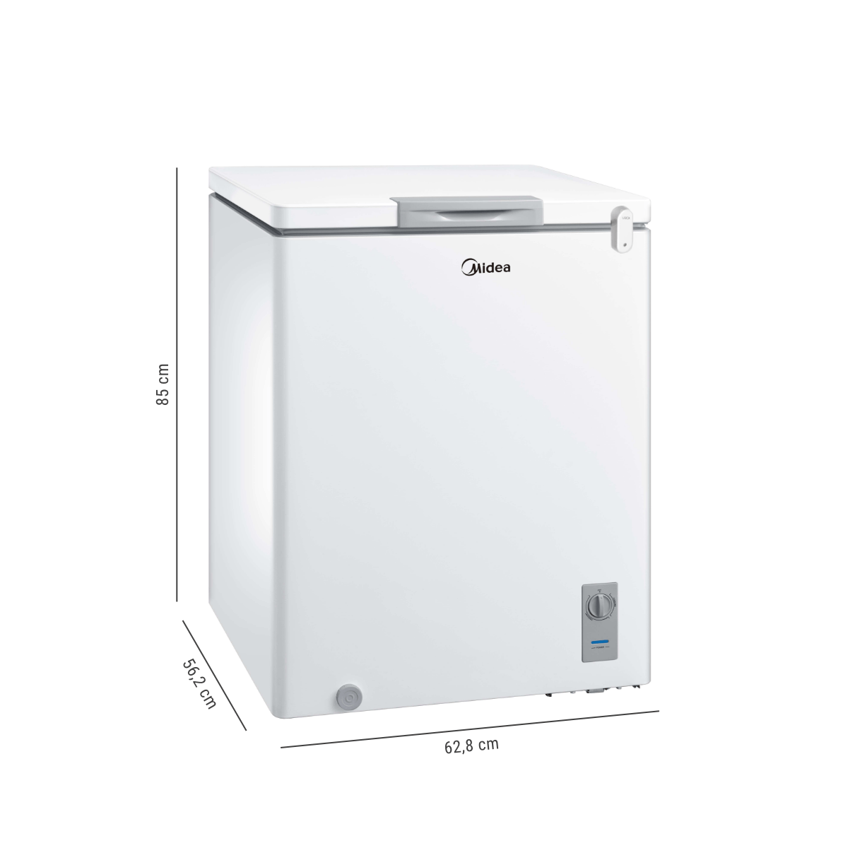 Freezer Horizontal Frío Directo 142 lts - OpenBox-2