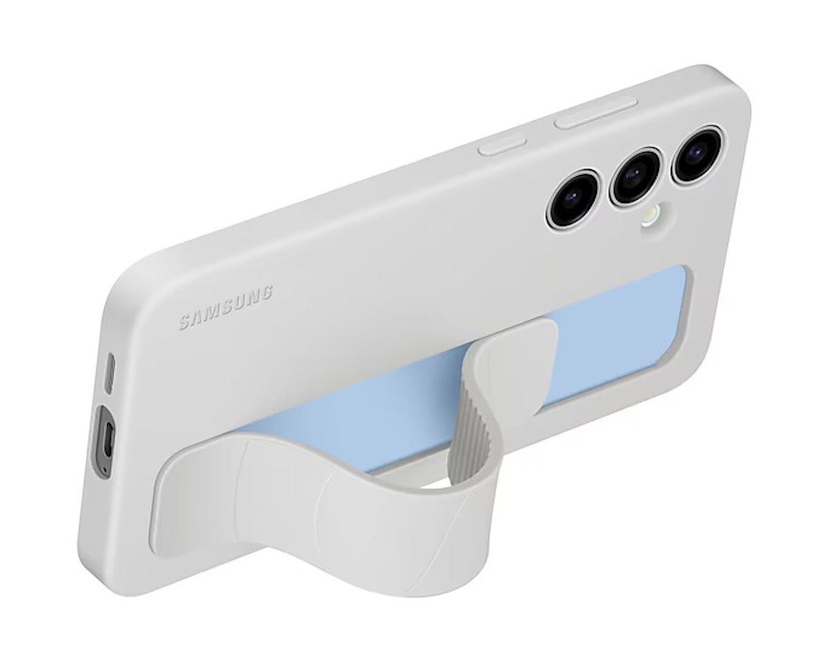 Galaxy S24 FE Standing Grip Case Gray-3
