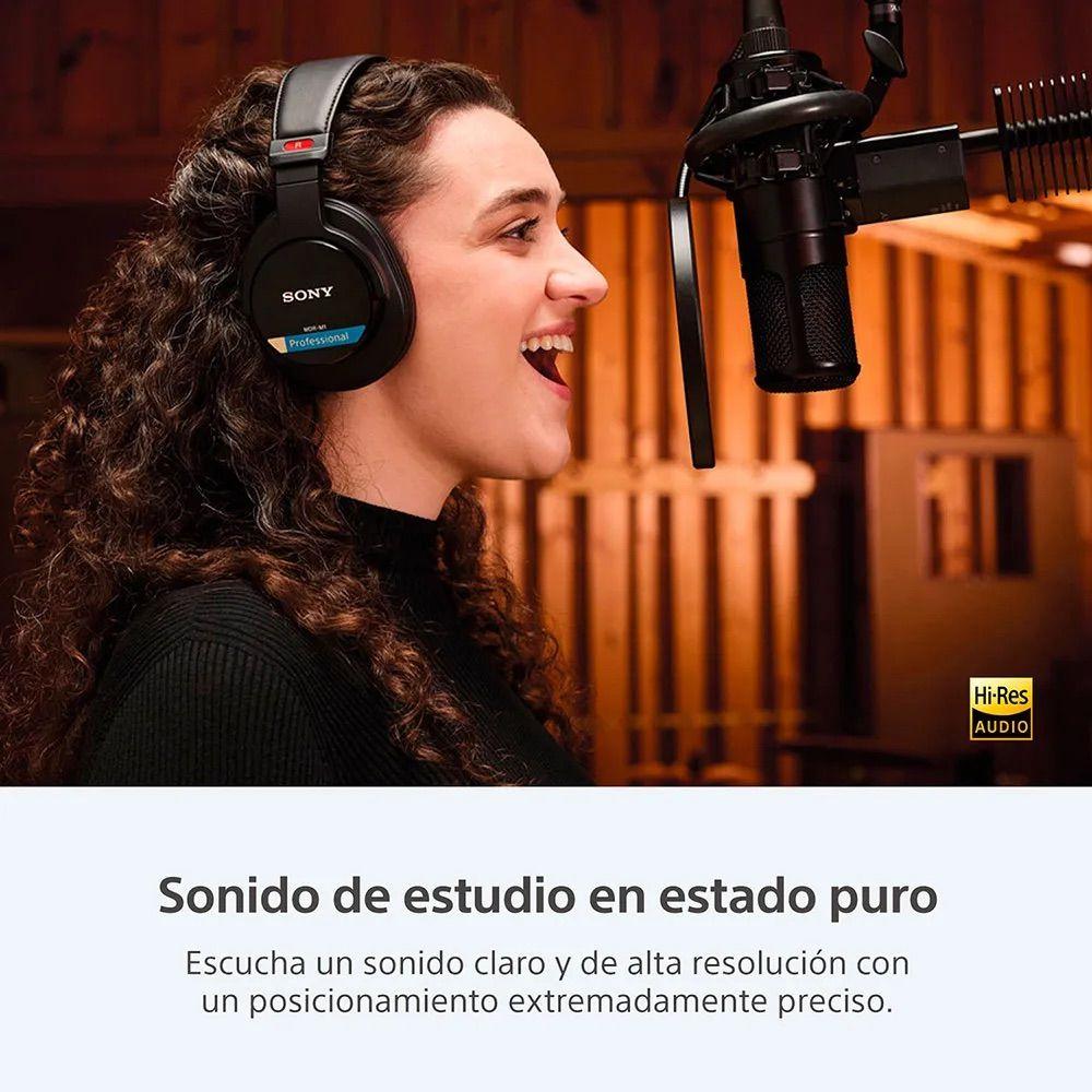 Audífonos Sony MDR-M1-Q Monitoreo Profesional de Estudio-3