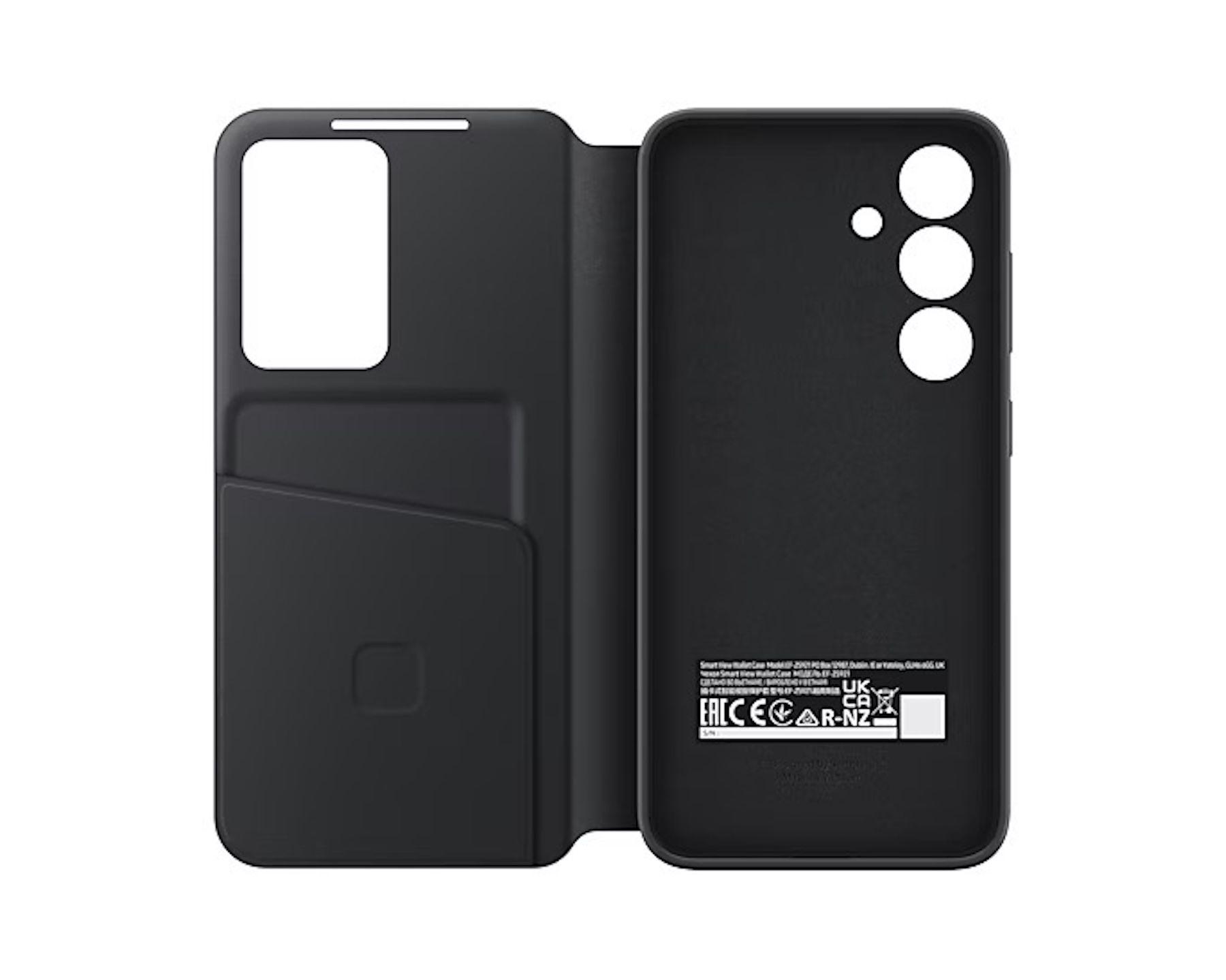Funda de bolsillo Smart View para Galaxy S24 Negro-1
