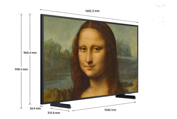 Smart TV 75'' Samsung The Frame LS03B-7