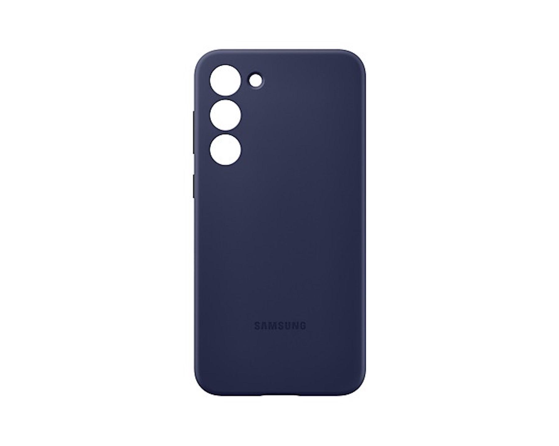 Funda de Silicona para Galaxy S23 Azul-1
