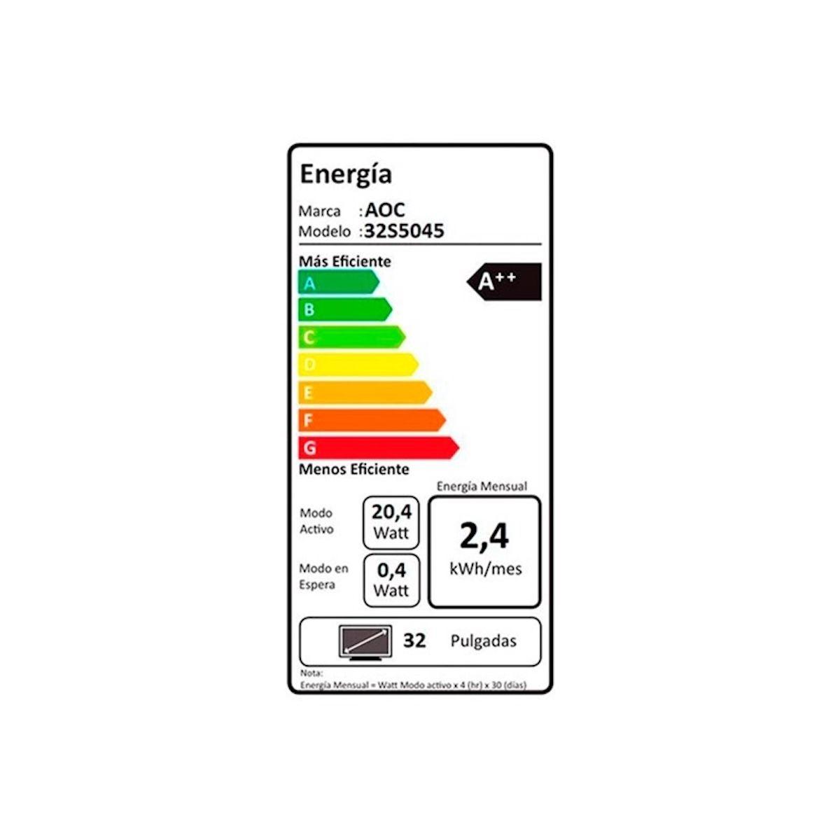 Smart Tv Aoc Led Hd 32” 32S5045-43I - Caja Reciclada-5
