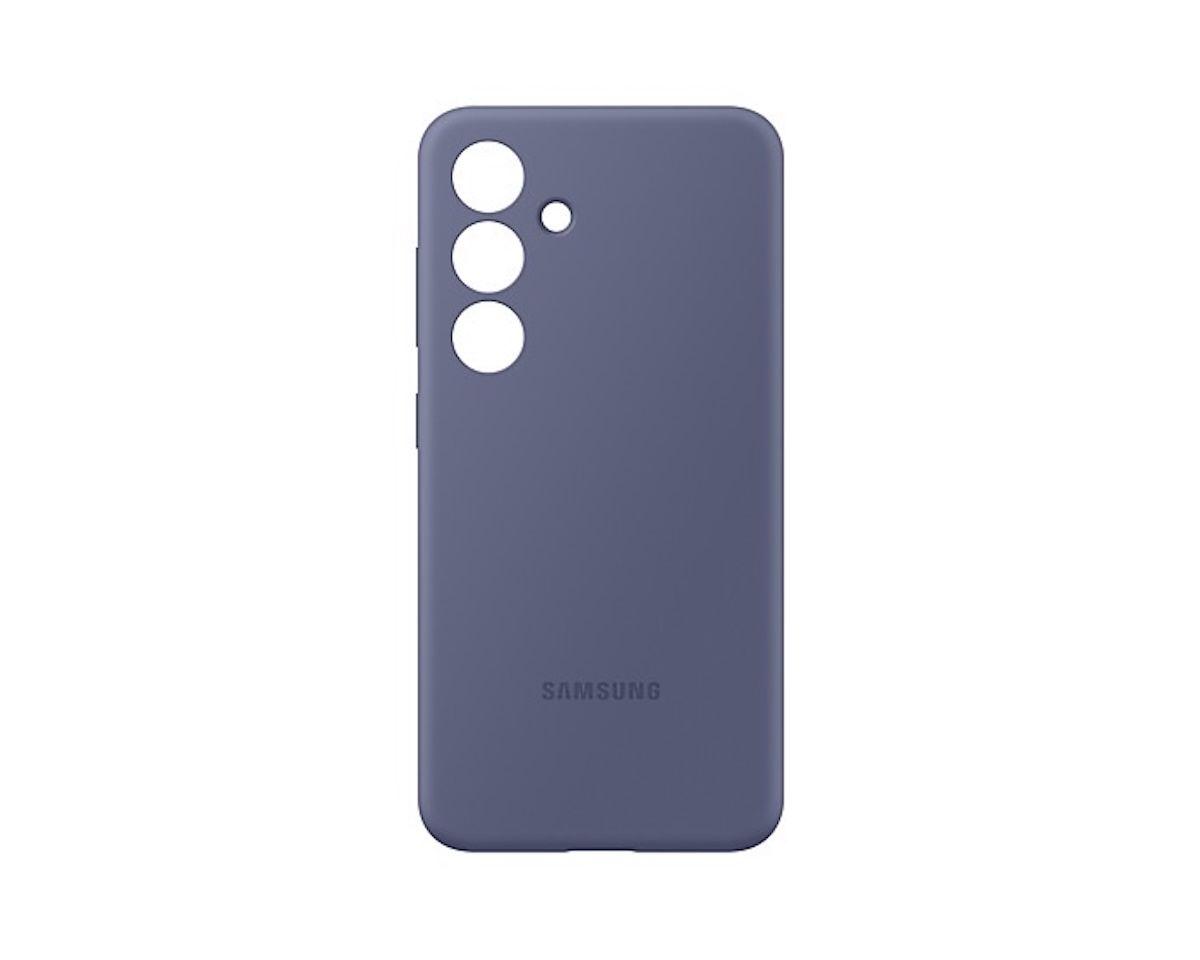 Cubierta de silicona para Galaxy S24 Violet-3