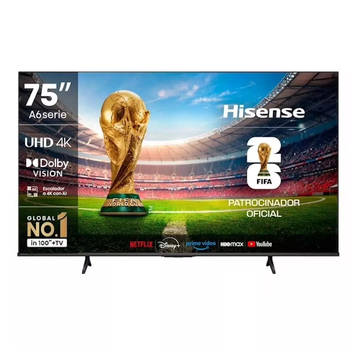 Hisense Smart TV 75A6NV 75" LED 4K UHD-0