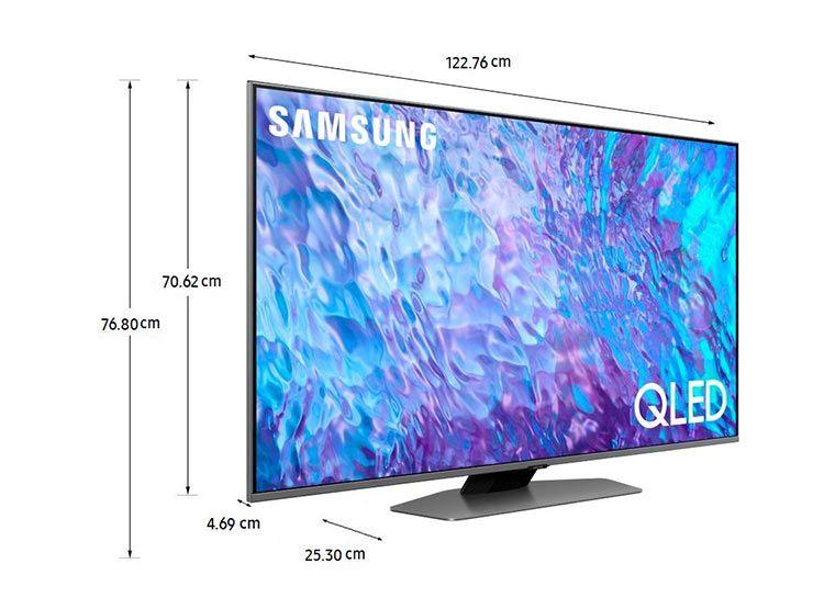 Smart TV  55'' QLED 4K Q80C - QN55Q80CAGXZS-2