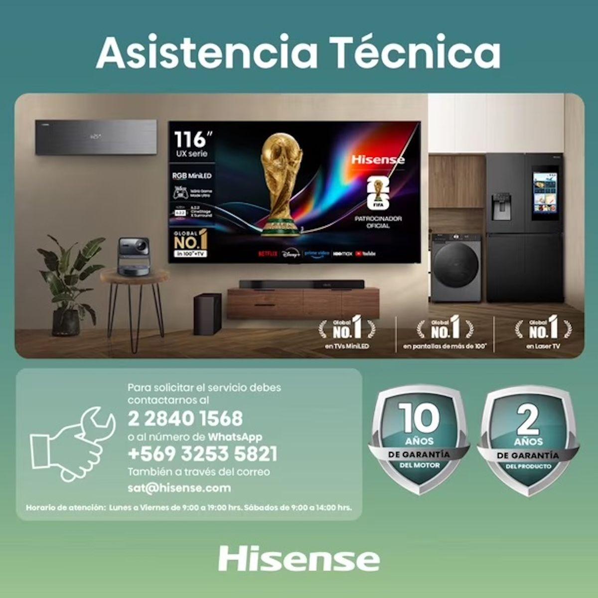Secadora Hisense 10 kg Ventilación Frontal - Caja reciclada-4