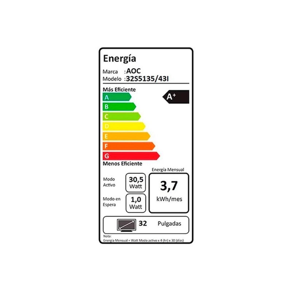 Smart Tv Aoc Led Hd 32" 32S5135-43I-6