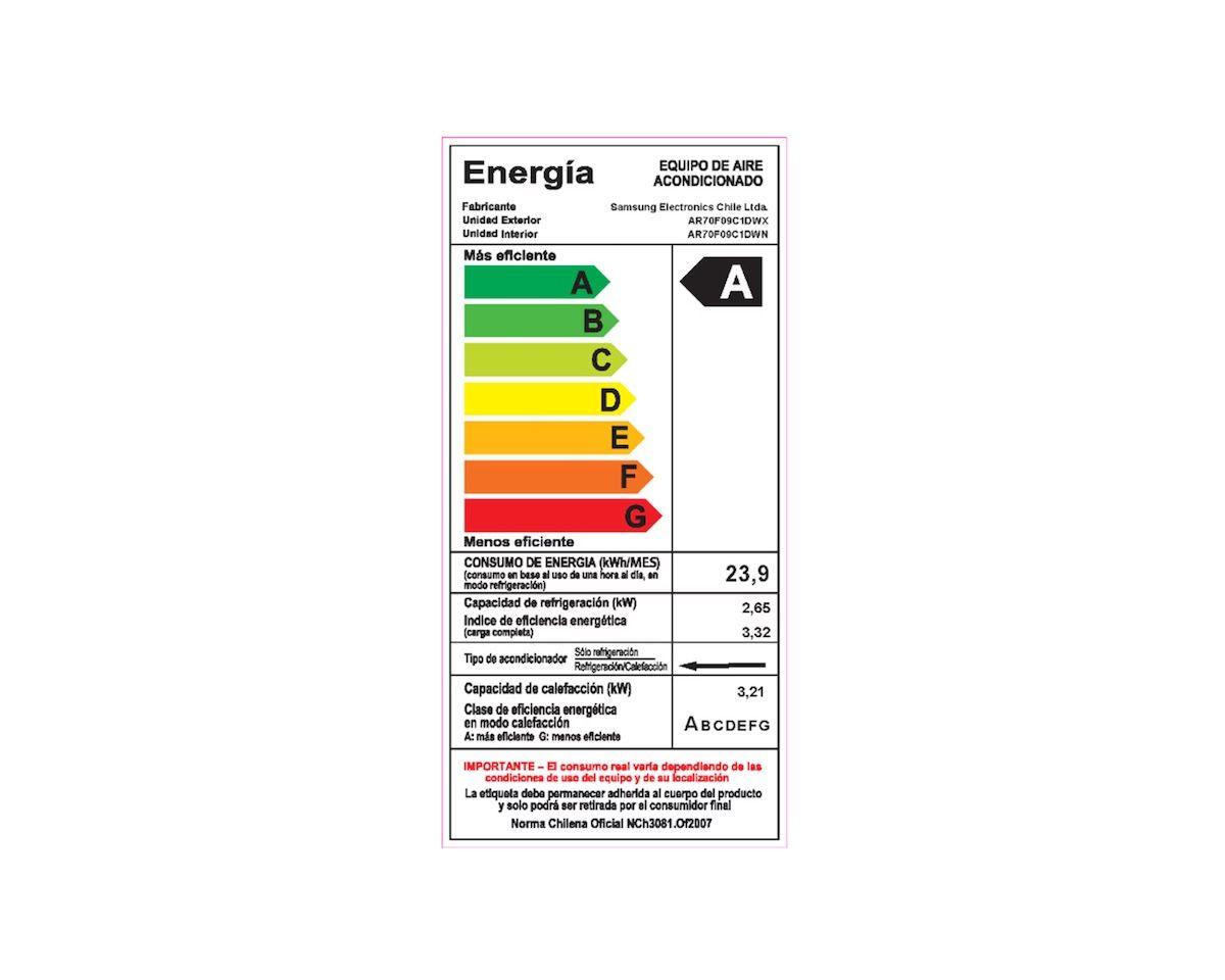 Aire Acondicionado Split Samsung Wind Free Inverter 9000 BTU-5